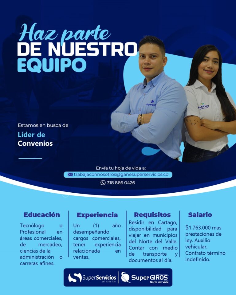 Lider de convenios