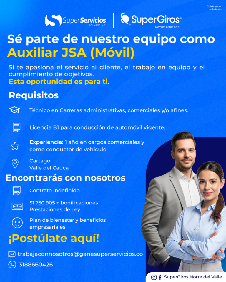 Auxiliar JSA