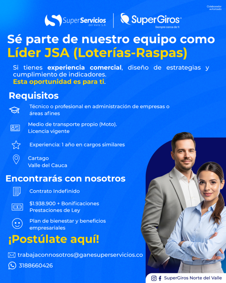Lider JSA (Loterías-Raspas)